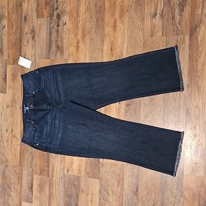 👖ISAAC MIZRAHI LIVE CROPPED JEANS 👖
